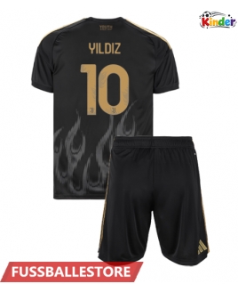 Günstige Juventus Kenan Yildiz #10 3rd trikot Kinder 2026-27 Kurzarm (+ Kurze Hosen)